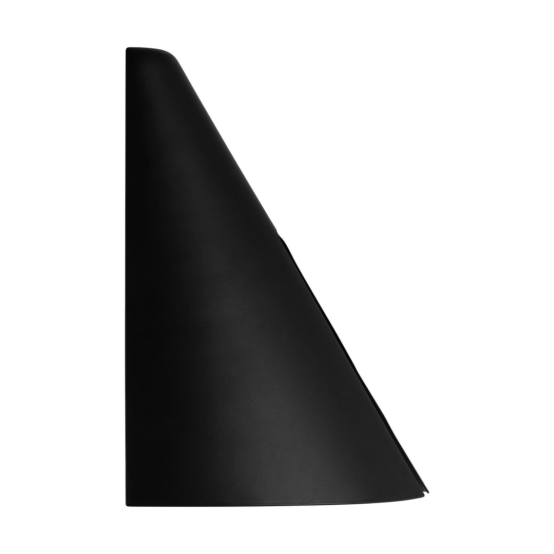 Visual Comfort Studio Cambre KW1141MBKBBS-L1 Wall Light - Midnight Black and Burnished Brass