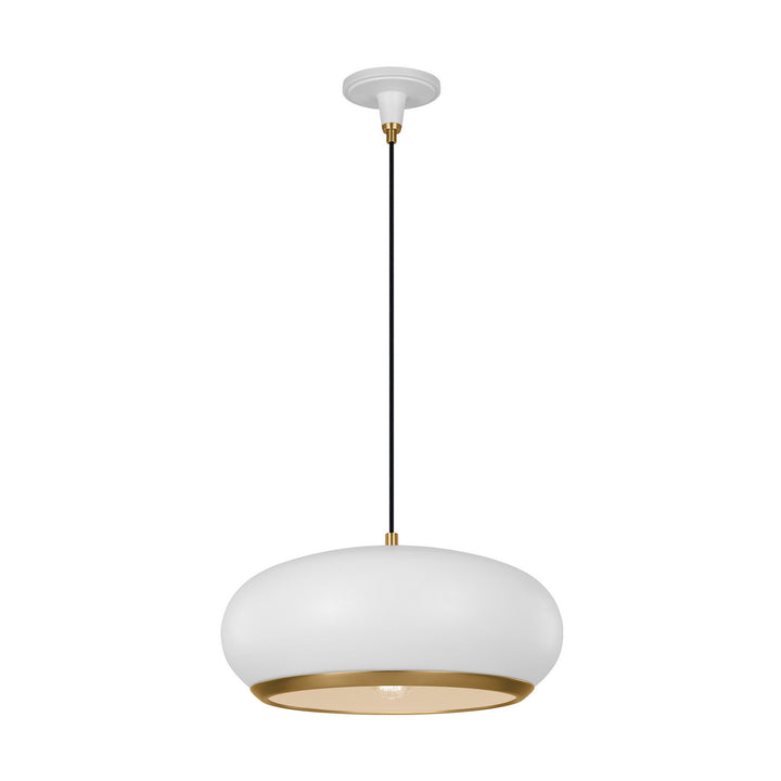 Visual Comfort Studio Clasica TP1131MWTBBS Pendant Light - Matte White