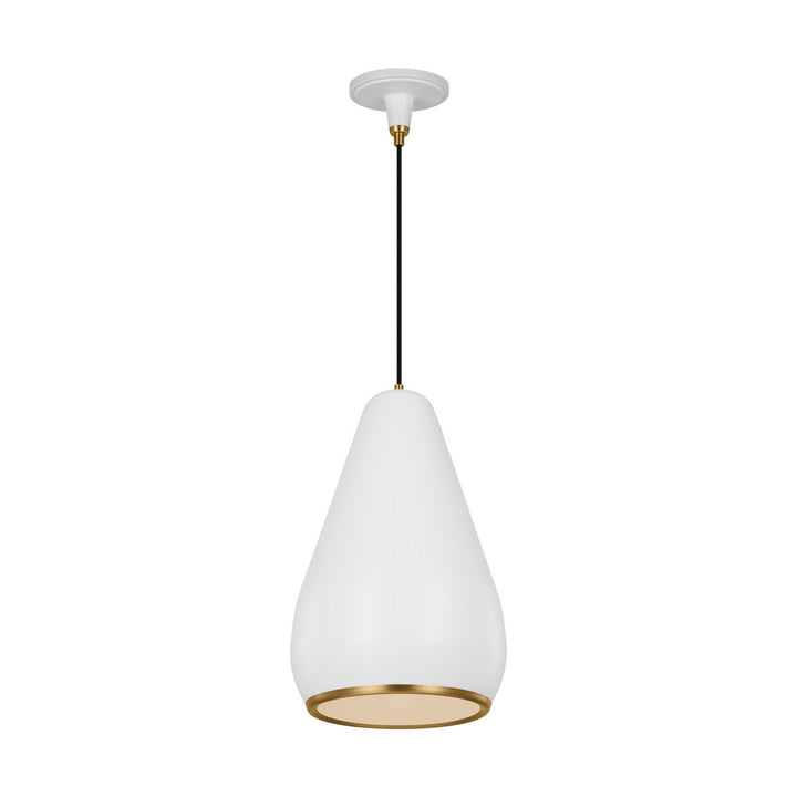 Visual Comfort Studio Clasica TP1141MWTBBS Pendant Light - Matte White