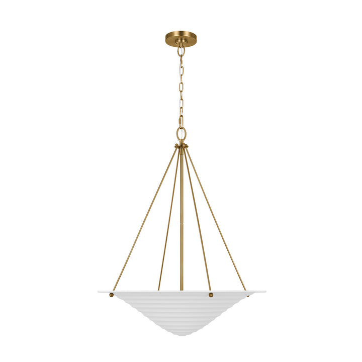 Visual Comfort Studio Dosinia AP1224TXW Pendant Light - Textured White