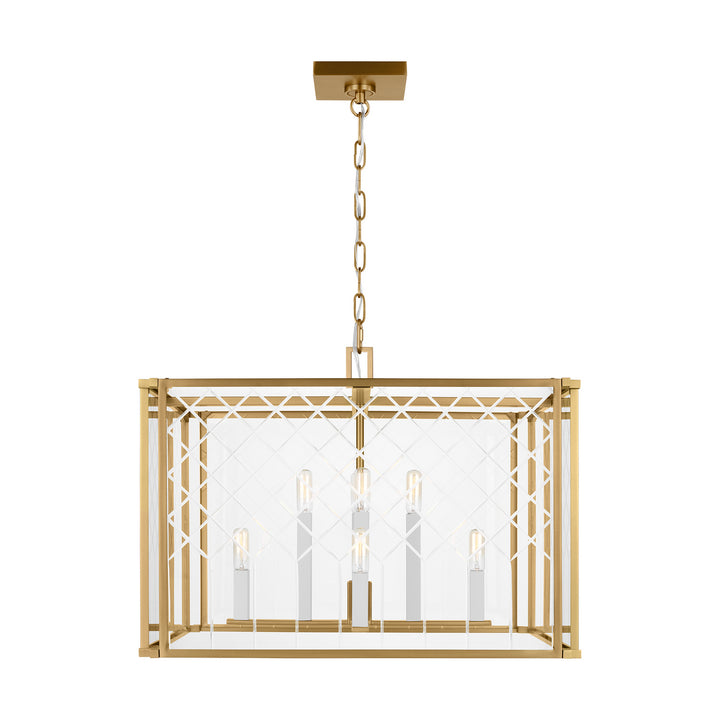 Visual Comfort Studio Erro AC1158BBS Pendant Light - Burnished Brass