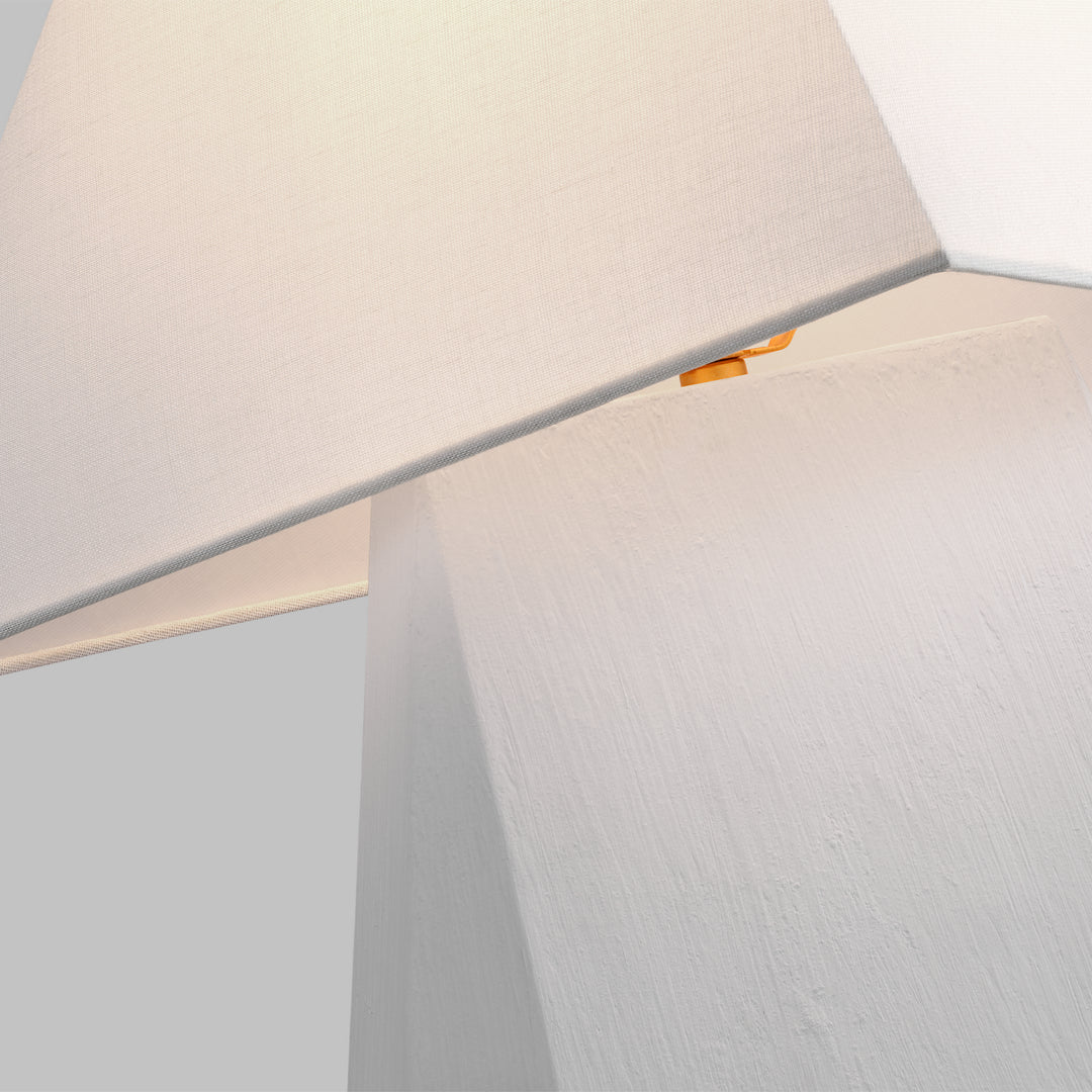 Visual Comfort Studio KT1361MWT1 Herrero Led Table Lamp Lamp White