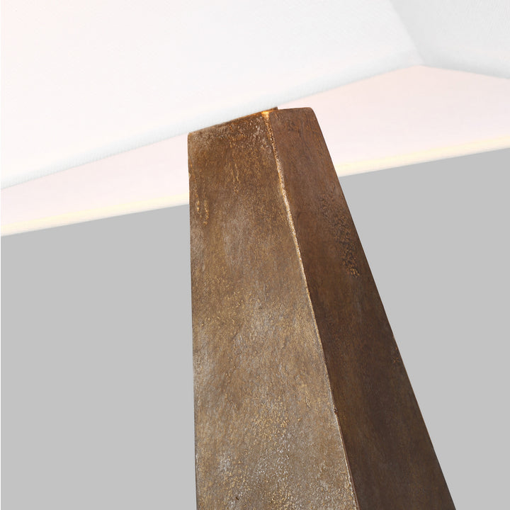 Visual Comfort Studio KT1371ADB1 Herrero Led Table Lamp Lamp Gold, Champ, Gld Leaf