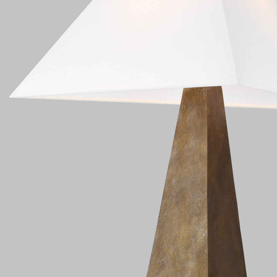 Visual Comfort Studio KT1371ADB1 Herrero Led Table Lamp Lamp Gold, Champ, Gld Leaf