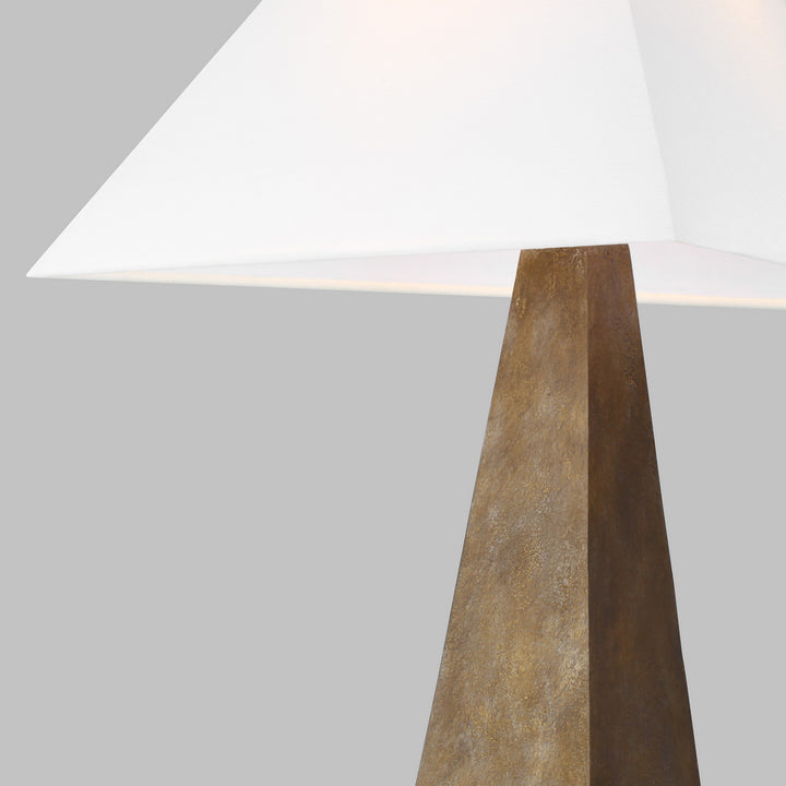 Visual Comfort Studio KT1371ADB1 Herrero Led Table Lamp Lamp Gold, Champ, Gld Leaf