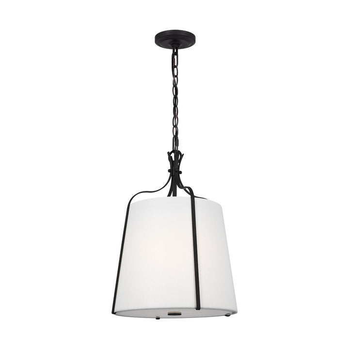 Visual Comfort Studio Leander AP1241SMS Pendant Light - Smith Steel