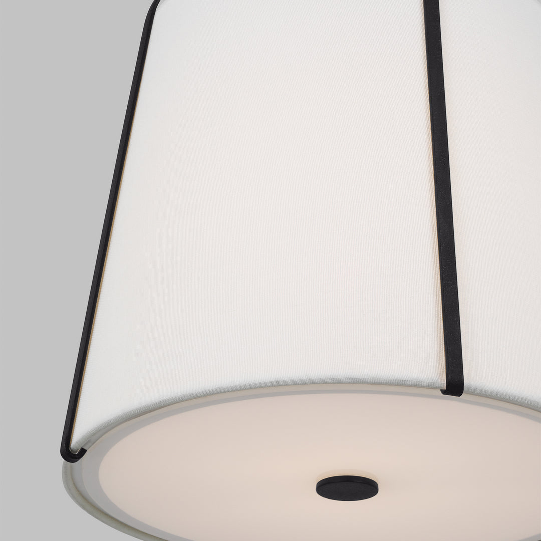 Visual Comfort Studio Leander AP1241SMS Pendant Light - Smith Steel