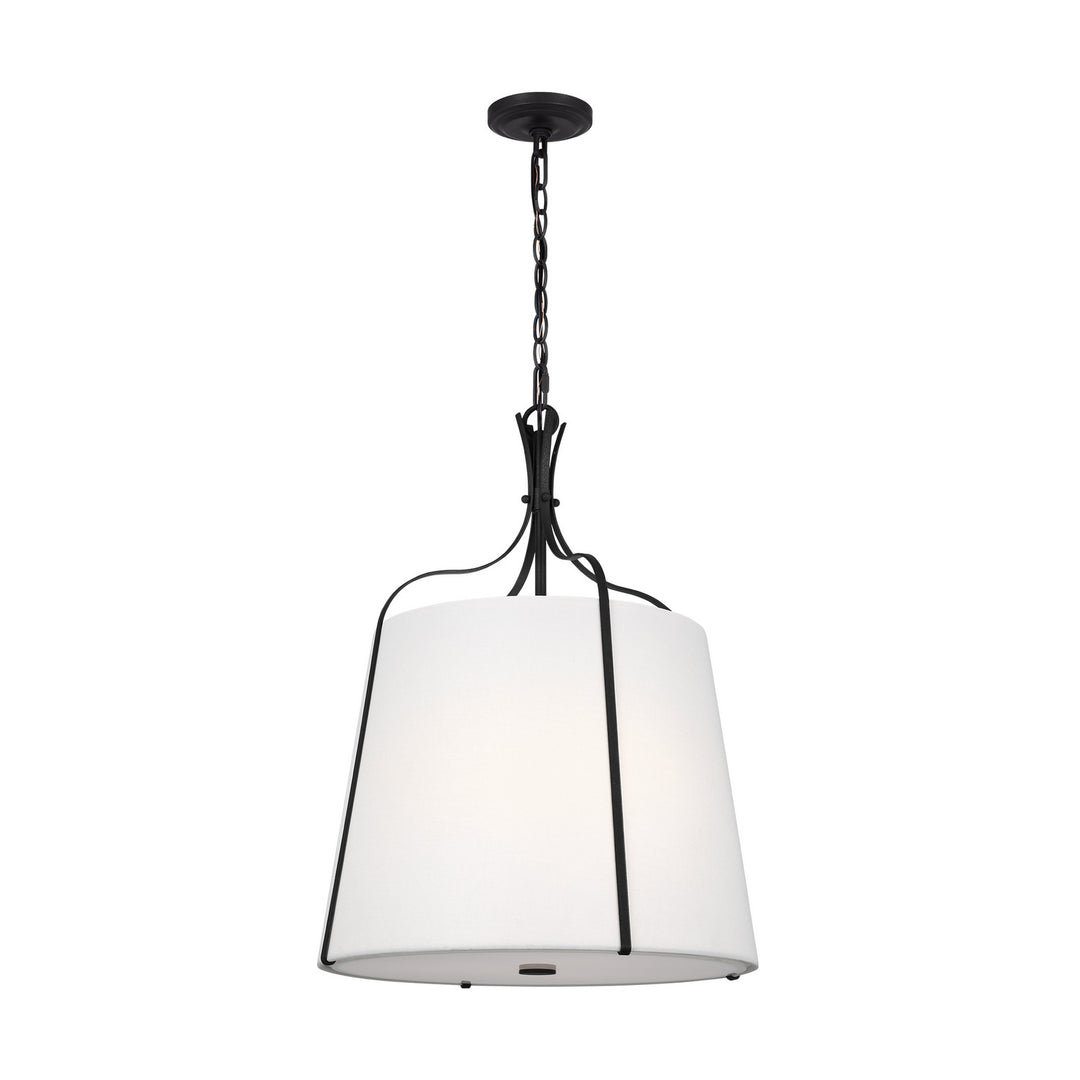 Visual Comfort Studio Leander AP1253SMS Pendant Light - Smith Steel