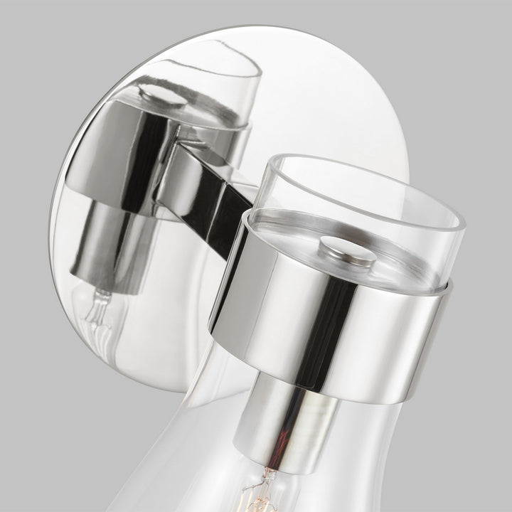 Visual Comfort Studio Moritz AEV1001PN Wall Light - Polished Nickel