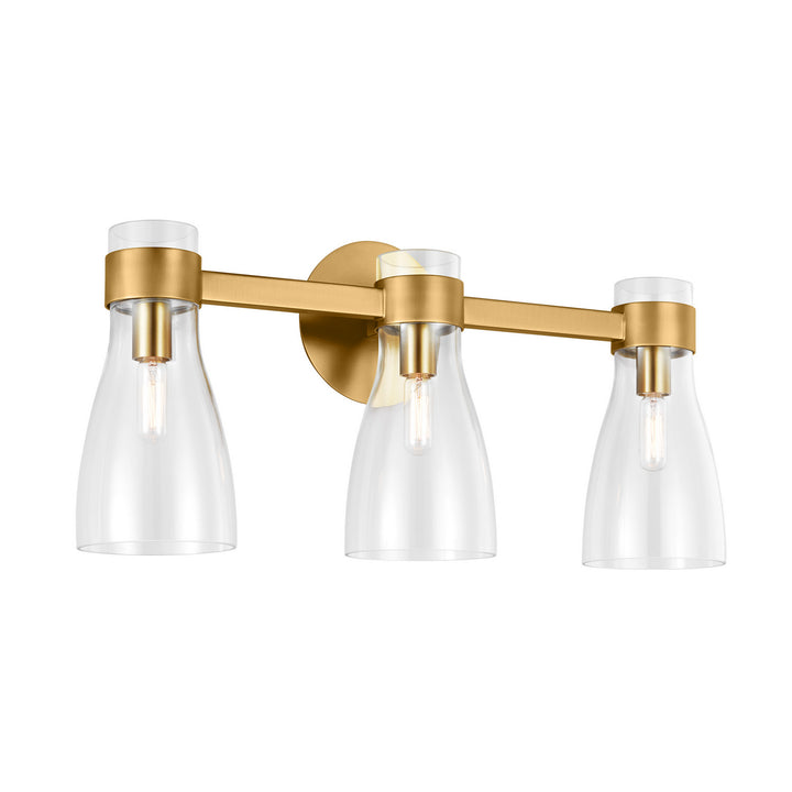 Visual Comfort Studio Moritz AEV1003BBS Bath Vanity Light 24 in. wide - Burnished Brass