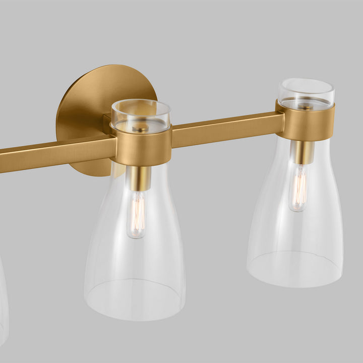 Visual Comfort Studio Moritz AEV1003BBS Bath Vanity Light 24 in. wide - Burnished Brass