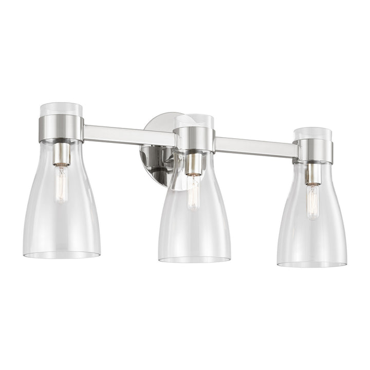 Visual Comfort Studio Moritz AEV1003PN Bath Vanity Light 24 in. wide - Polished Nickel