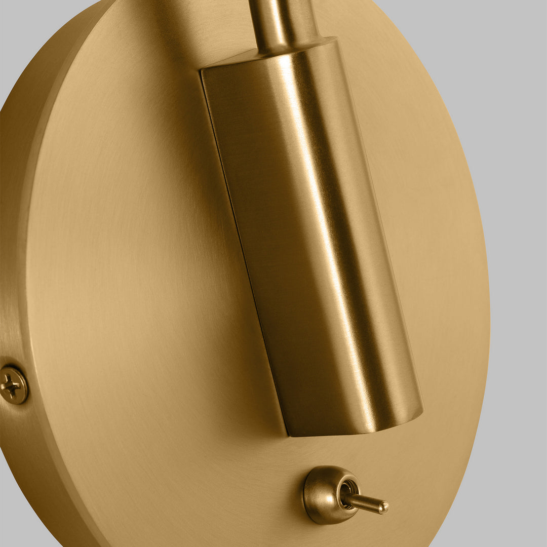 Visual Comfort Studio AEW1021BBS Remy One Light Bath Fixture Lamp Brass