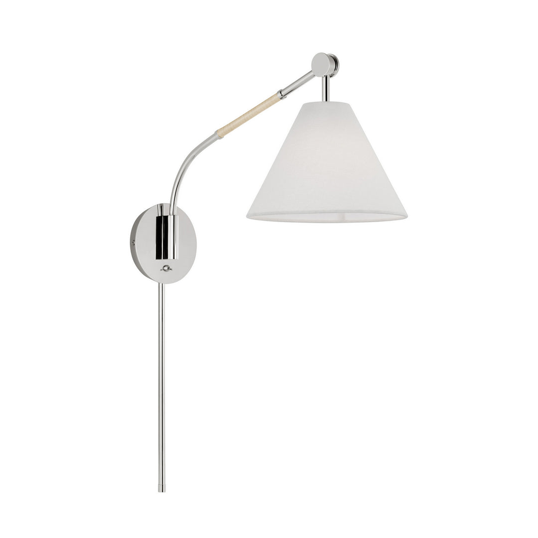Visual Comfort Studio AEW1021PN Remy One Light Bath Fixture Lamp Polished Nickel