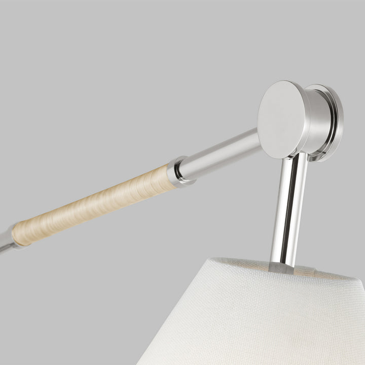 Visual Comfort Studio AEW1021PN Remy One Light Bath Fixture Lamp Polished Nickel