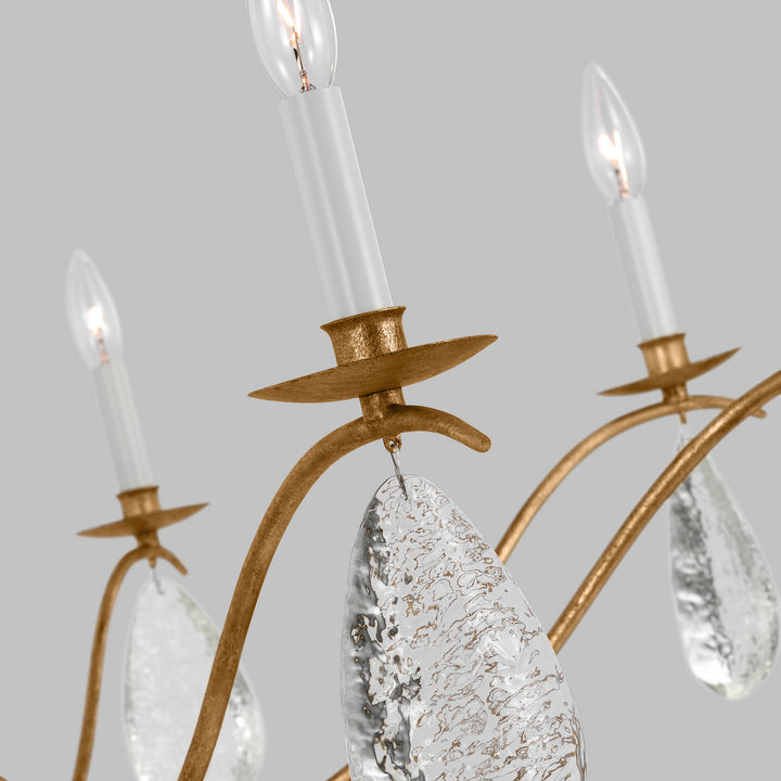 Visual Comfort Studio Shannon CC1598ADB Chandelier Light - Antique Gild