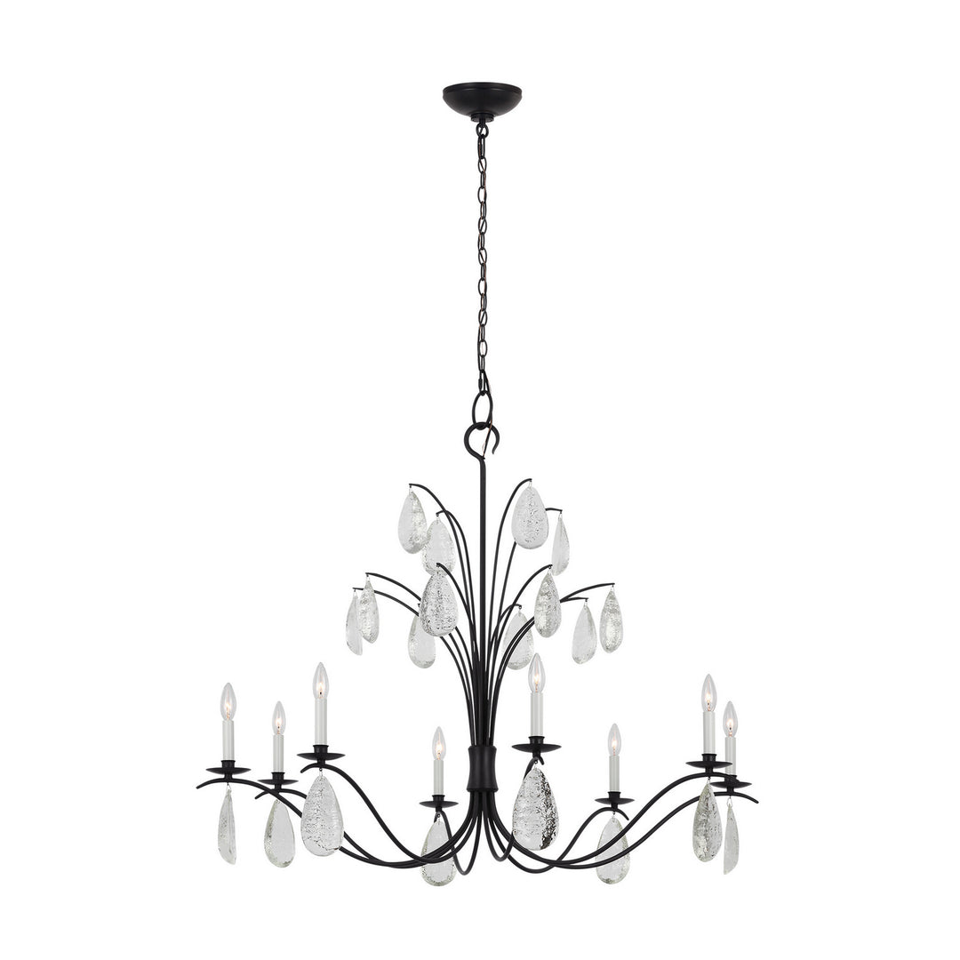 Visual Comfort Studio Shannon CC1598AI Chandelier Light - Aged Iron