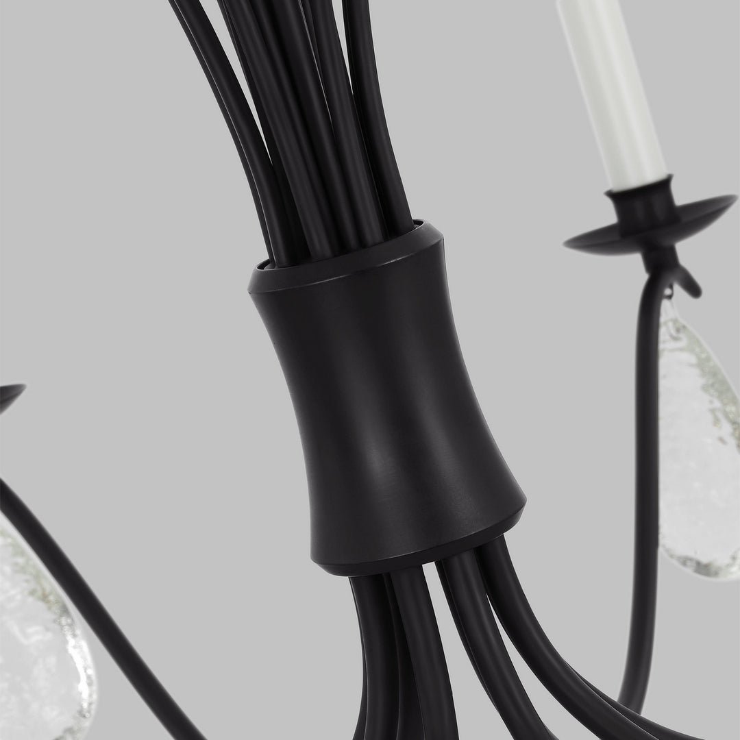 Visual Comfort Studio Shannon CC1608AI Chandelier Light - Aged Iron