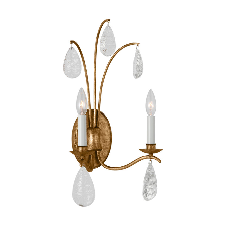 Visual Comfort Studio Shannon CW1292ADB Wall Light - Antique Gild