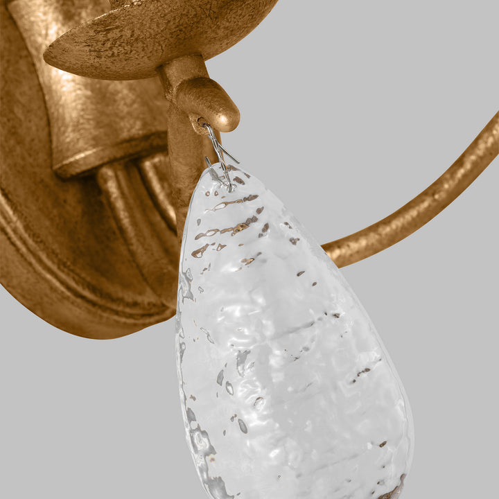 Visual Comfort Studio Shannon CW1292ADB Wall Light - Antique Gild