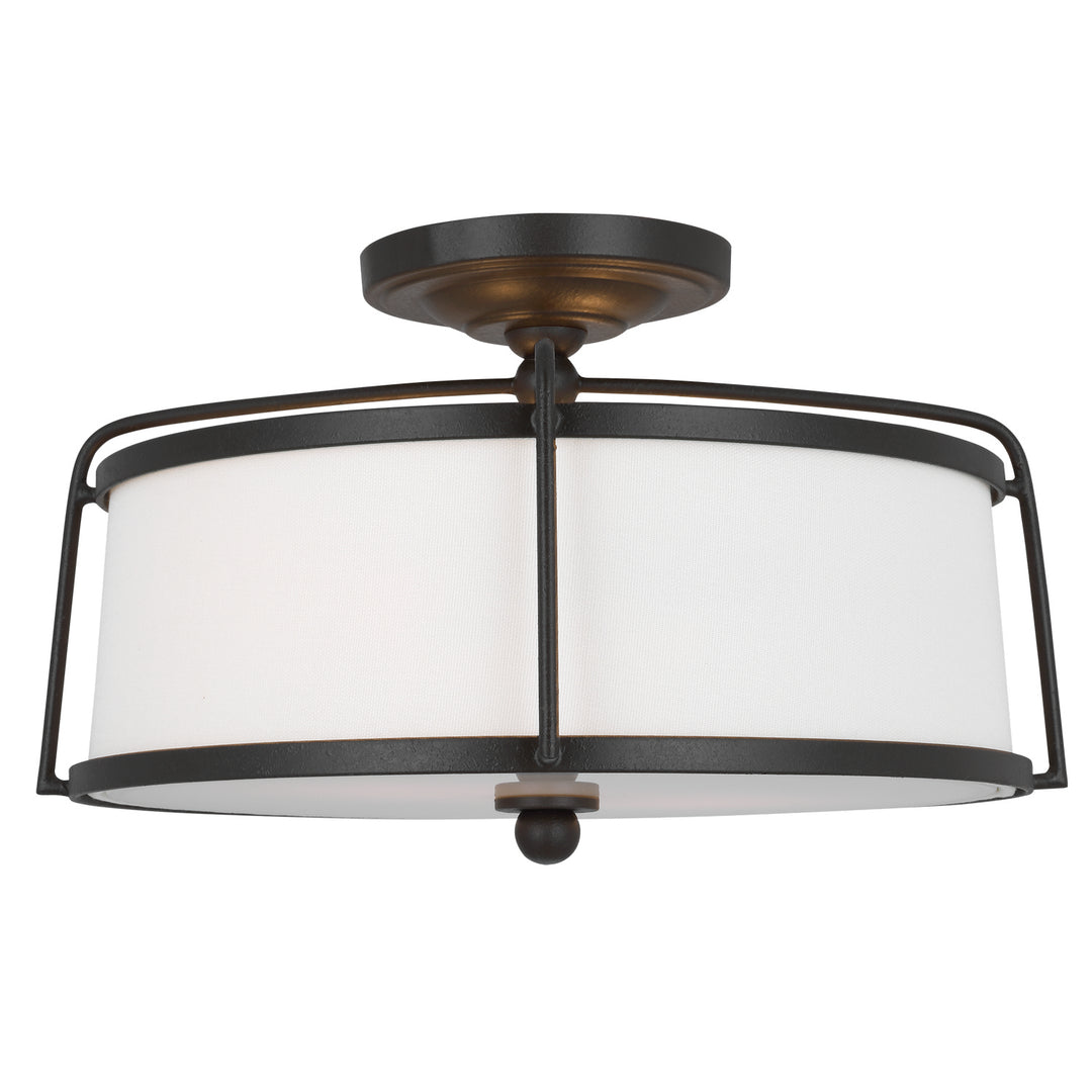 Visual Comfort Studio Stonington CF1102SMS Ceiling Light - Smith Steel