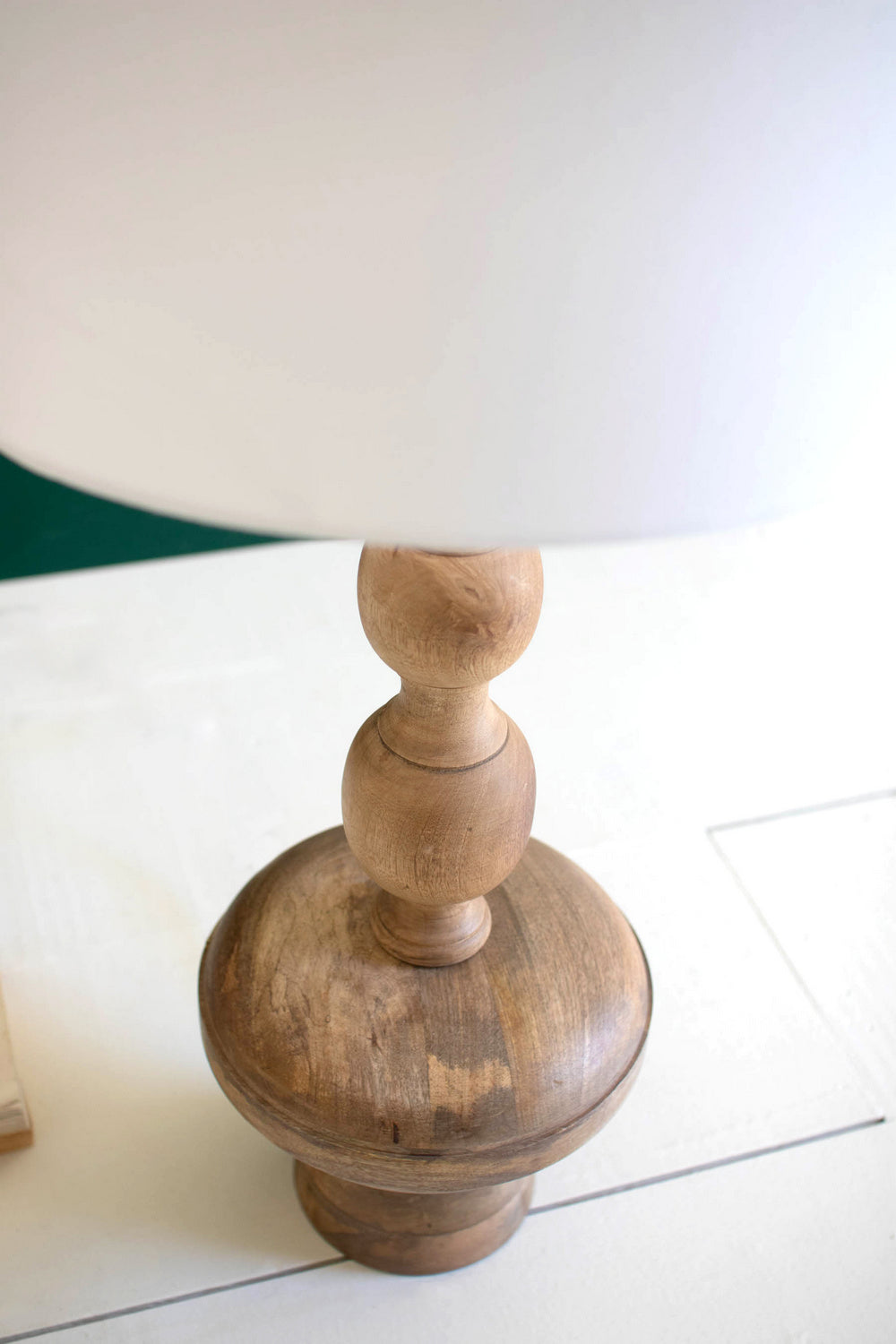 Kalalou Lighting NAT1040X  Table Lamp Lamp Bronze / Dark