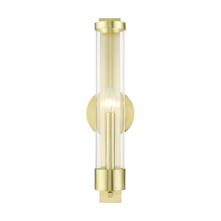 Livex Castleton 10142-12 Wall Sconce Light - Satin Brass