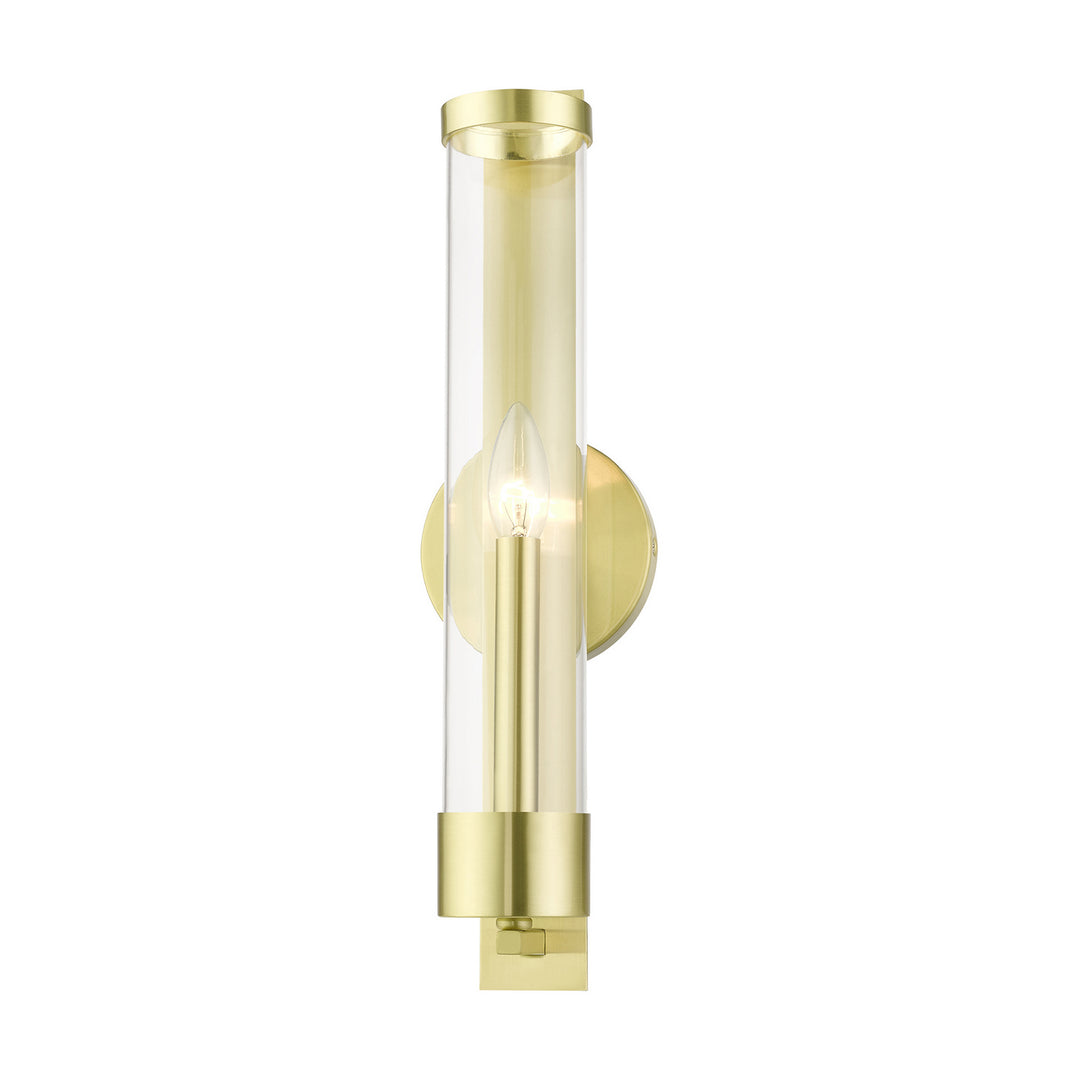 Livex Castleton 10142-12 Wall Sconce Light - Satin Brass