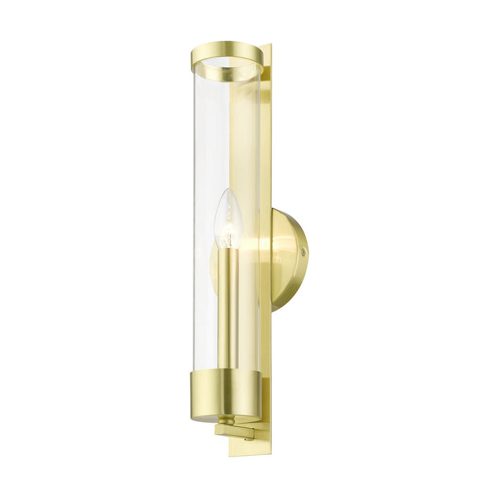 Livex Castleton 10142-12 Wall Sconce Light - Satin Brass