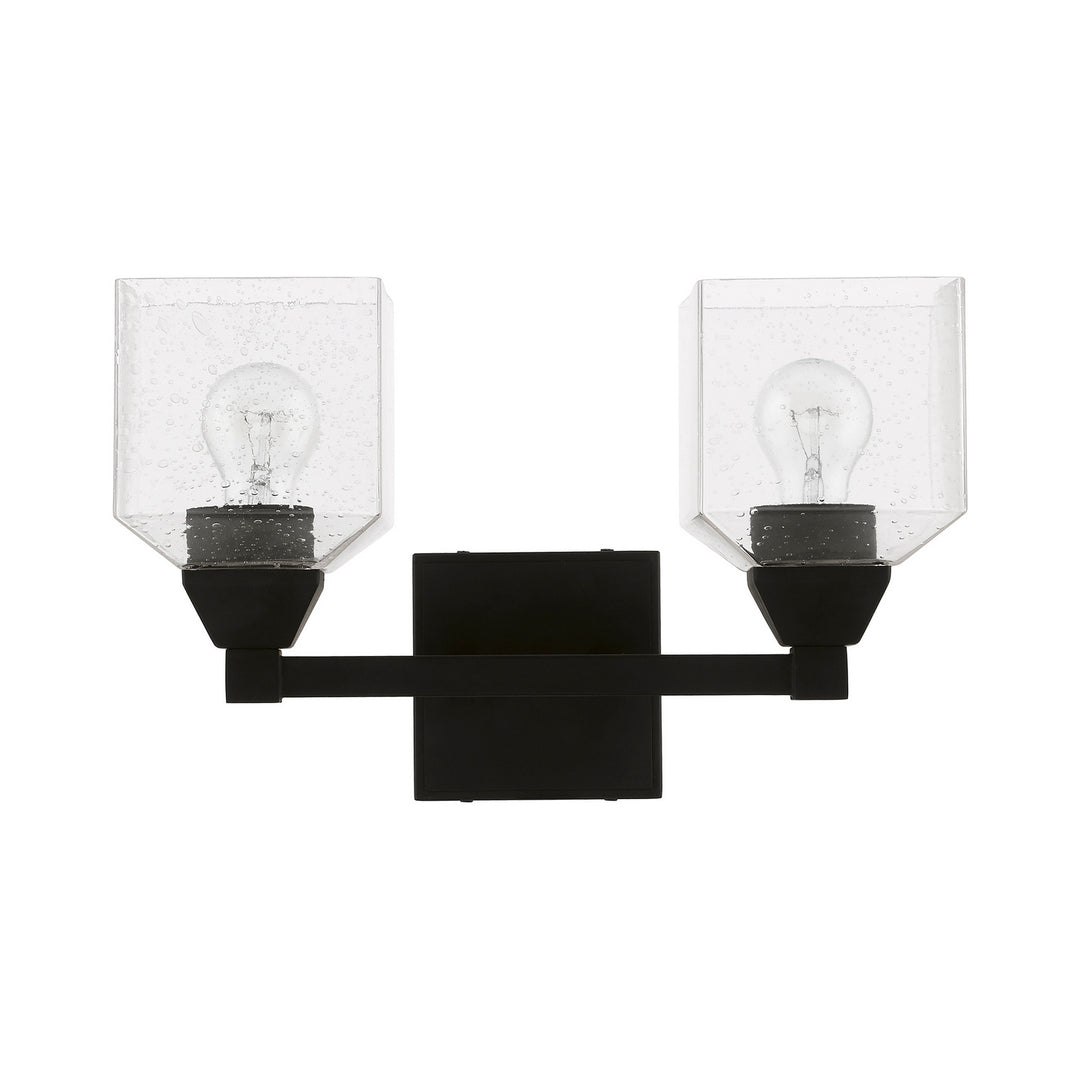 Livex Aragon 10382-04 Bath Vanity Light 15 in. wide - Black