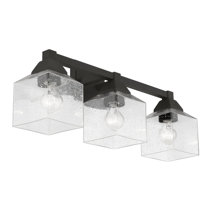 Livex Aragon 10383-04 Bath Vanity Light 23 in. wide - Black