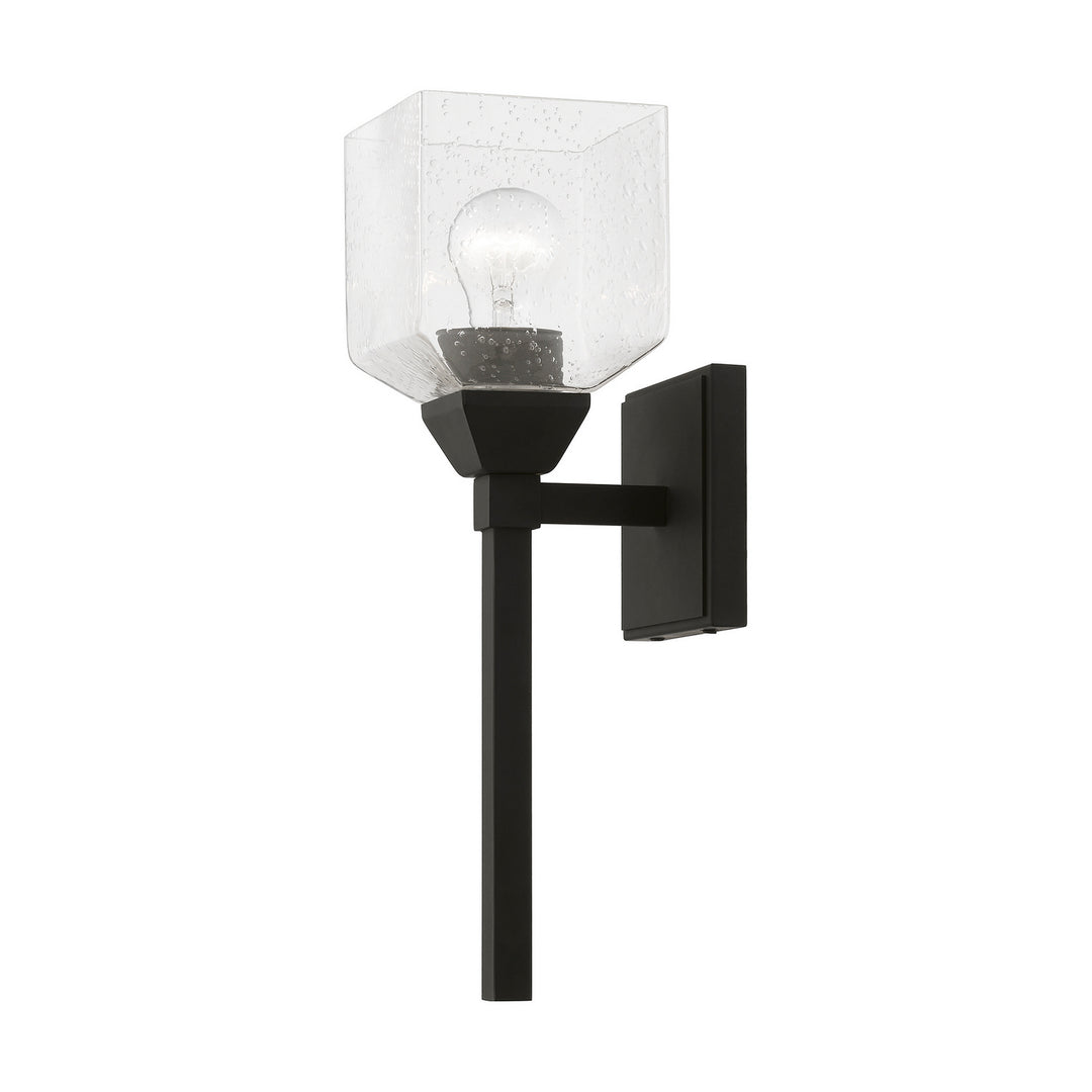 Livex Aragon 10389-04 Wall Sconce Light - Black