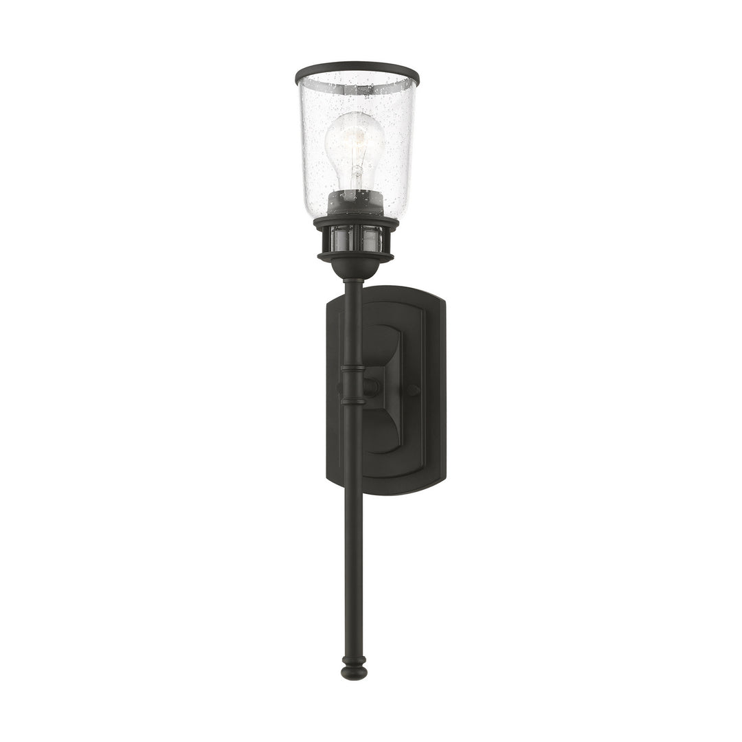 Livex Lawrenceville 10511-04 Wall Sconce Light - Black