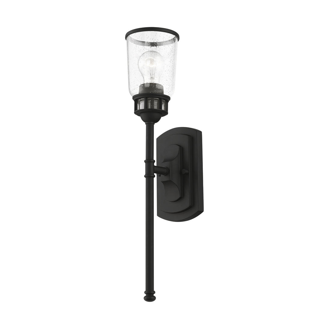 Livex Lawrenceville 10511-04 Wall Sconce Light - Black