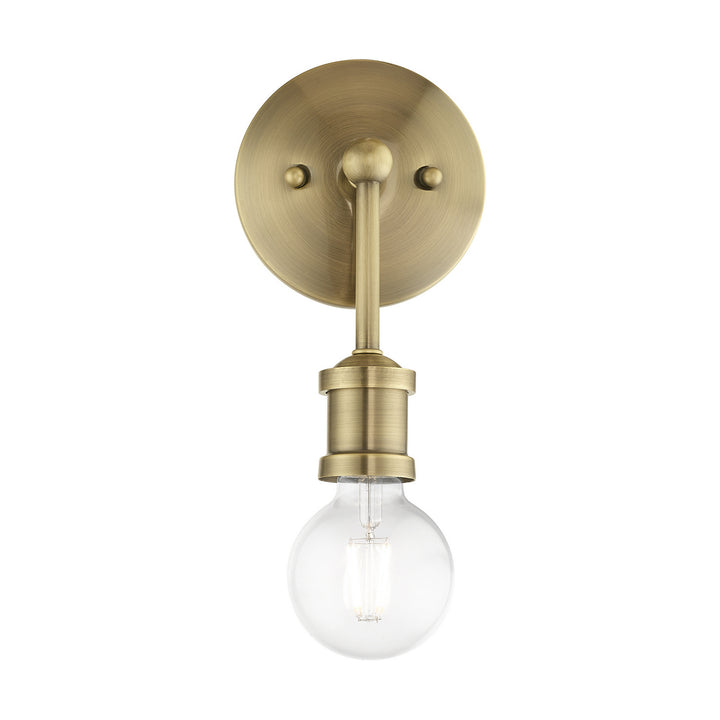 Livex Lansdale 14429-01 Wall Sconce Light - Antique Brass
