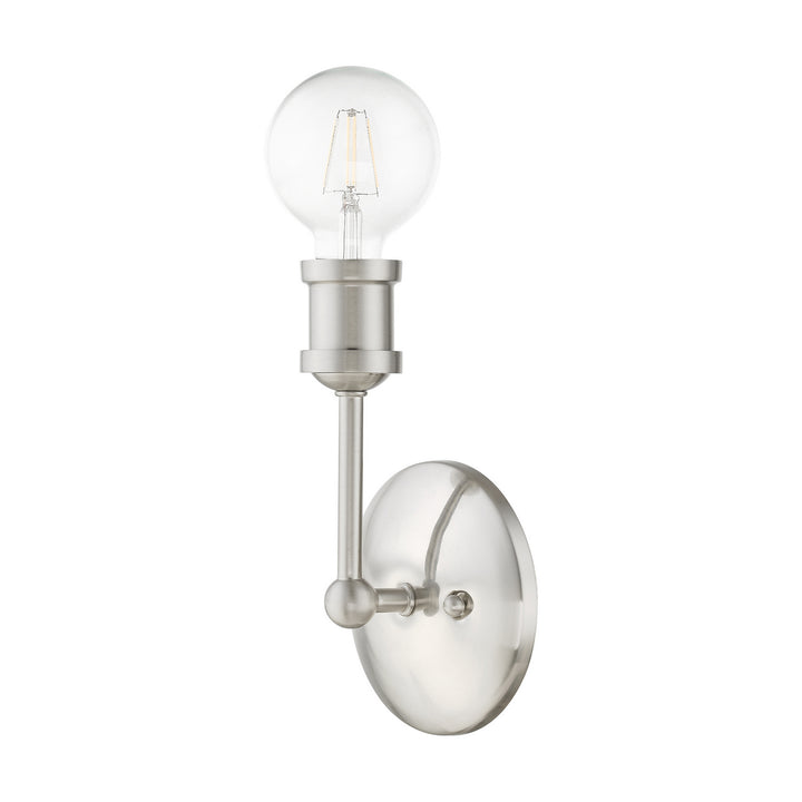 Livex Lansdale 14429-91 Wall Sconce Light - Brushed Nickel