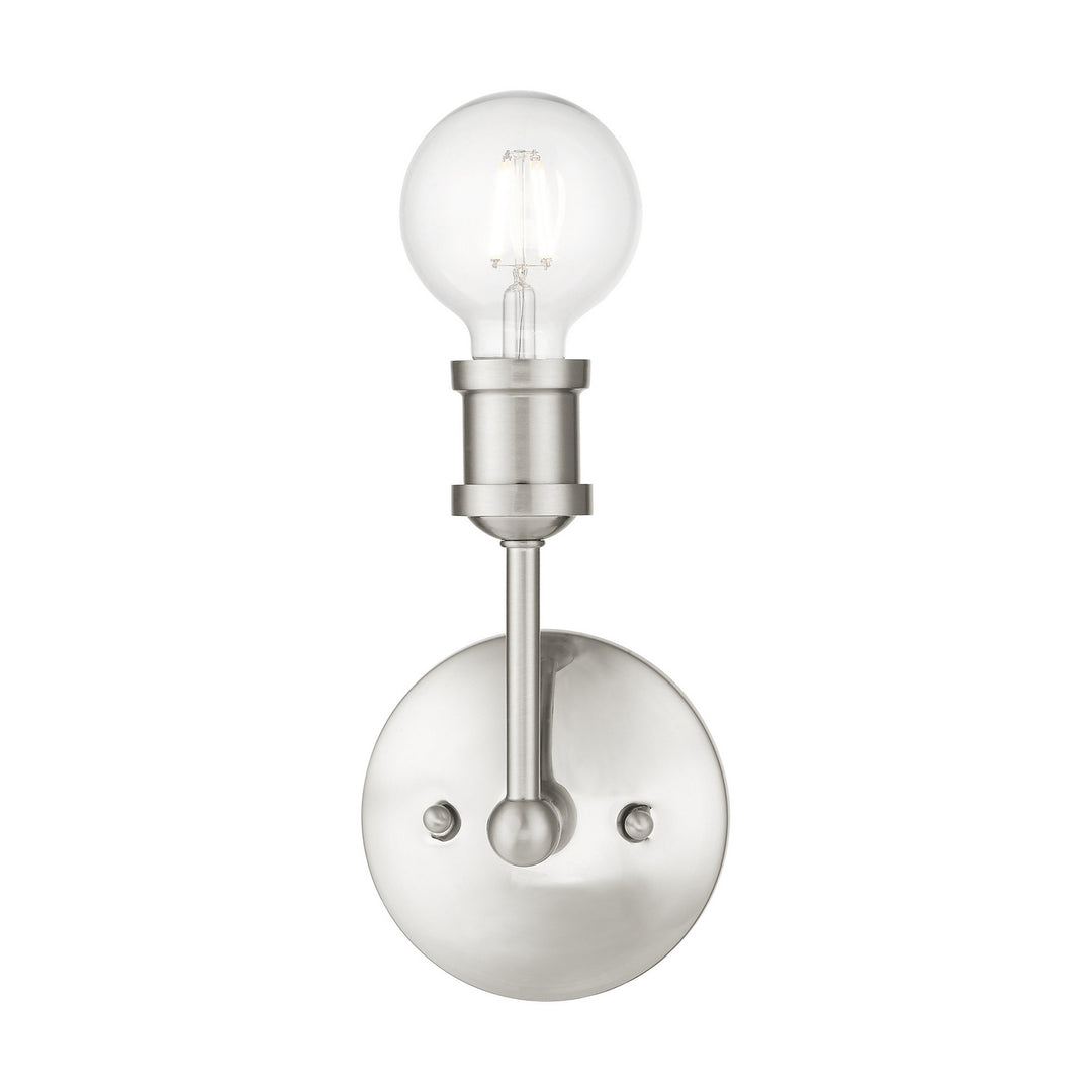 Livex Lansdale 14429-91 Wall Sconce Light - Brushed Nickel
