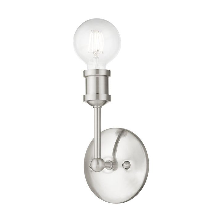 Livex Lansdale 14429-91 Wall Sconce Light - Brushed Nickel