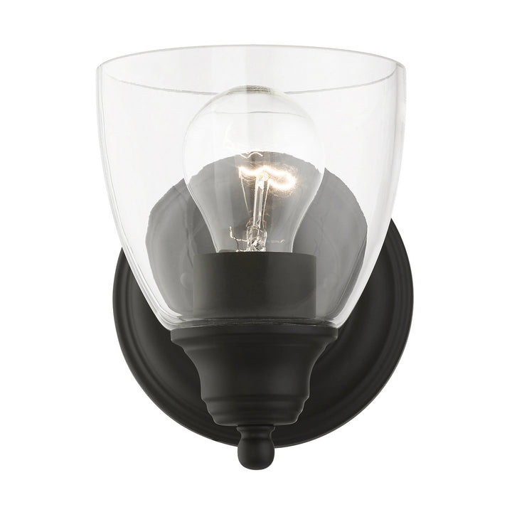 Livex Montgomery 15131-04 Wall Sconce Light - Black