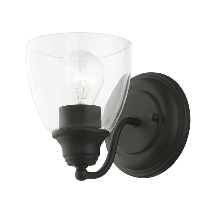 Livex Montgomery 15131-04 Wall Sconce Light - Black