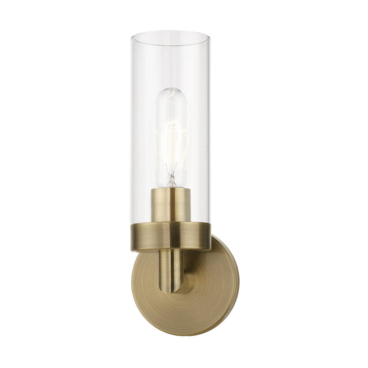 Livex Ludlow 16171-01 Wall Sconce Light - Antique Brass