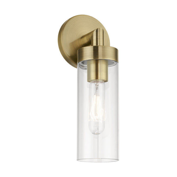Livex Ludlow 16171-01 Wall Sconce Light - Antique Brass