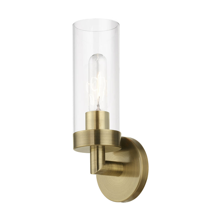 Livex Ludlow 16171-01 Wall Sconce Light - Antique Brass