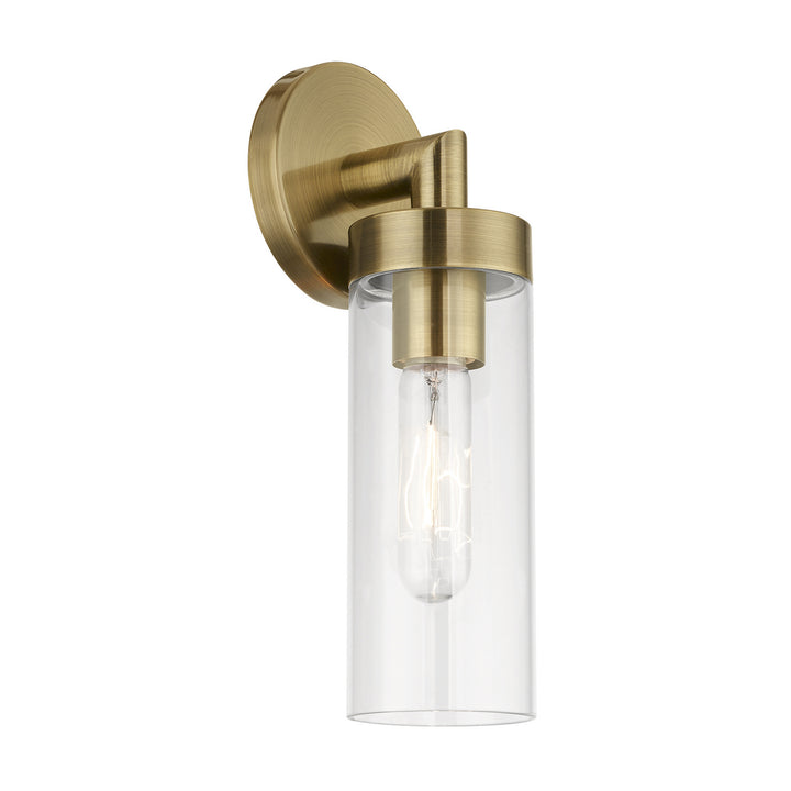 Livex Ludlow 16171-01 Wall Sconce Light - Antique Brass