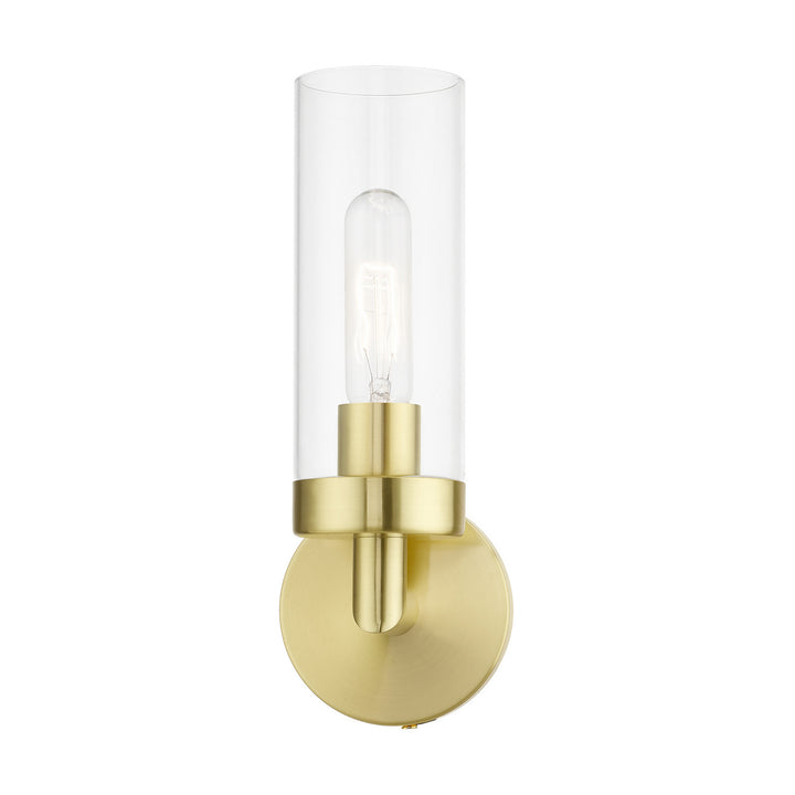 Livex Ludlow 16171-12 Wall Sconce Light - Satin Brass