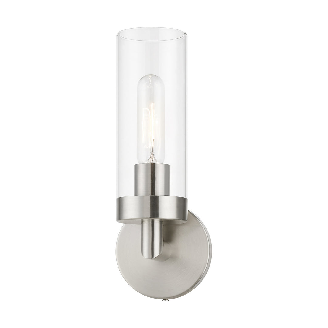 Livex Ludlow 16171-91 Wall Sconce Light - Brushed Nickel