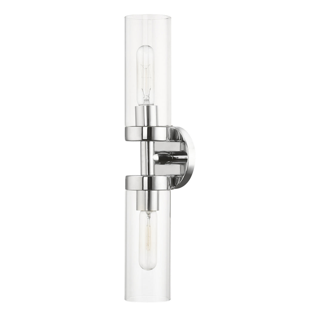 Livex Ludlow 16172-05 Wall Sconce Light - Polished Chrome