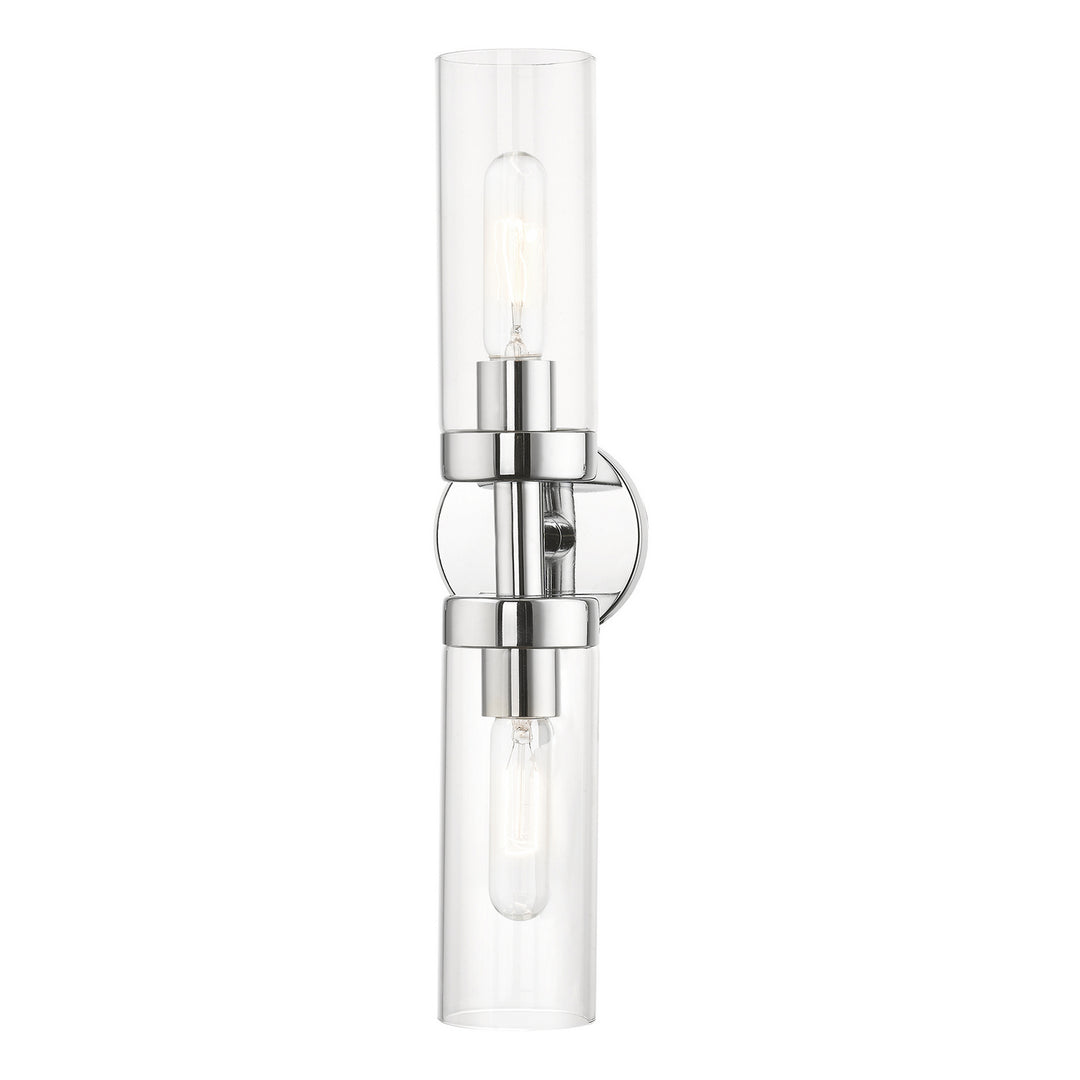 Livex Ludlow 16172-05 Wall Sconce Light - Polished Chrome