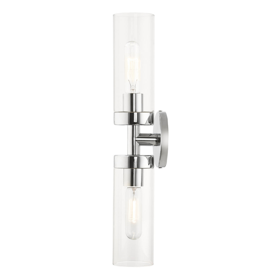 Livex Ludlow 16172-05 Wall Sconce Light - Polished Chrome