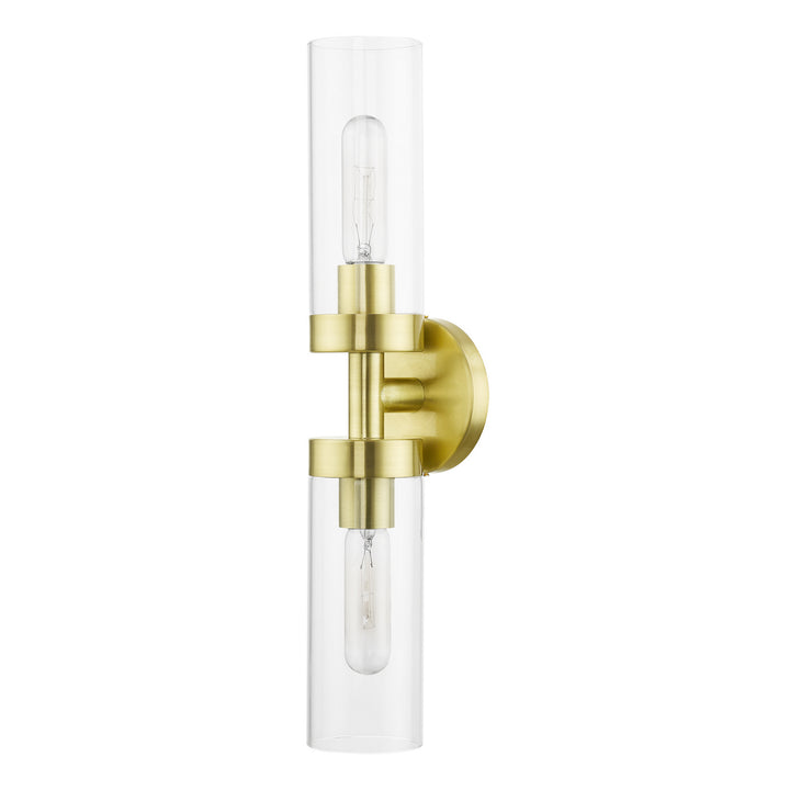 Livex Ludlow 16172-12 Wall Sconce Light - Satin Brass